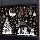 thumbnail image 1 of Adornos navideños para ventanas, diseño único con colores coloridos para tu escena navideña, calcomanías de copos de nieve de doble cara reutilizables para una escena de nieve blanca de invierno, 9, 1 of 5