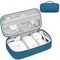 thumbnail image 1 of Bolsa organizadora de cables de viaje Lacdo Electronic Green, 1 of 7