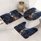 thumbnail image 1 of Juego de 3 alfombrillas y tapetes de baño de franela de pesadilla antes de Navidad, alfombrilla de baño antideslizante extra gruesa y alfombrilla de inodoro con contorno en forma de U para el suelo, 1 of 7