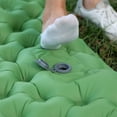 thumbnail image 4 of Greeniant Almohadilla para dormir para acampar, colchón inflable portátil para 2 personas al aire libre, nailon TPU, impermeable, a prueba de carpas, 4 of 6
