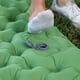 thumbnail image 5 of Greeniant Almohadilla para dormir para acampar, colchón inflable portátil para 2 personas al aire libre, nailon TPU, impermeable, a prueba de carpas, 5 of 6