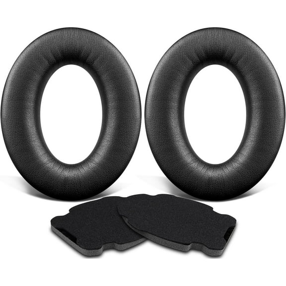 SOULWIT Replacement Ear Pads for Bose Aviation X A20/A10 Headset, EarPads Cushions with High-Density Noise Isolation Foam