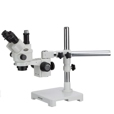 AmScope SM-3NTP 7X-45X Simul-Focal Stereo Lockable Zoom Microscope on Single Arm Boom Stand price history on PriceWatchPro