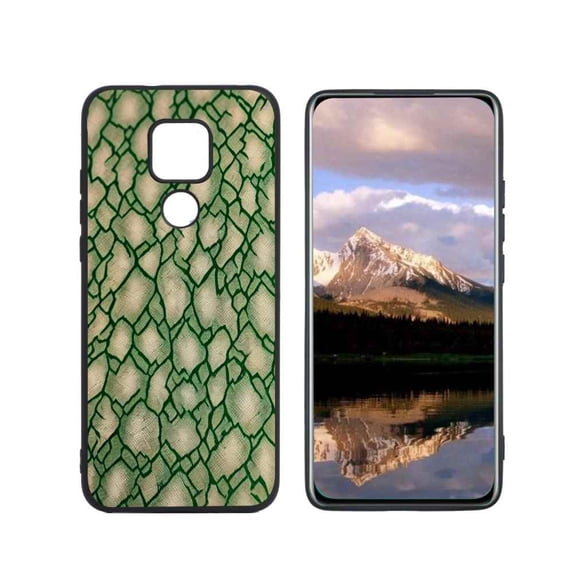 Compatible with Moto G Play 2021 Phone Case, Snake-Skin-1 Case Men Women, Flexible Silicone Shockproof Case for Moto G Play 2021