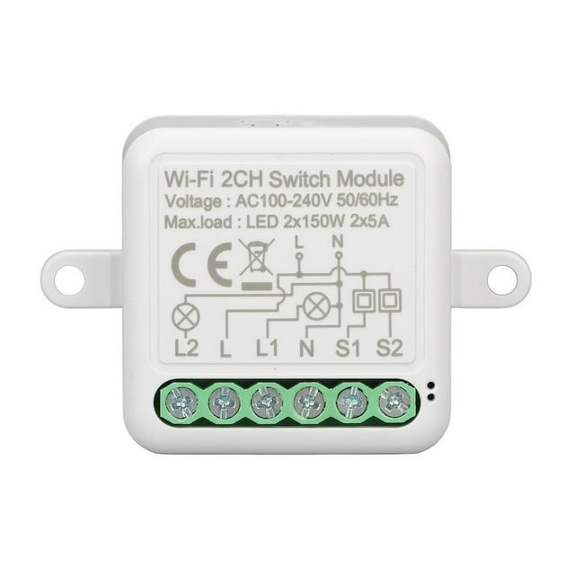 Mini Smart Wi Fi Switch,Wifi APP Remote Control Wifi Relay Switch Smart Wi Fi Switch Module High-End Performance
