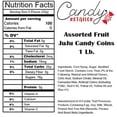 thumbnail image 2 of Candy Retailer Assorted Fruit JuJu Candy Coins 1 Lb., 2 of 2
