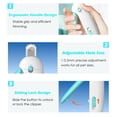 thumbnail image 6 of Oazouf Cat Nail Clippers with Adjustable Trimming Hole & Hidden Nail File, Safety Pet Claw Trimmer for Small Medium Cats Dogs Rabbits Birds, Blue, 6 of 9
