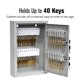 thumbnail image 2 of Armario para llaves BankSupplies Fort Knox 40 con control de doble cierre, 2 of 8
