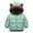 Green, variant on Little Boys Girls Down Jacket Winter Lamb Fleece Snowsuit Coat Hood Thick Warm Outerwear For 2-7 Years