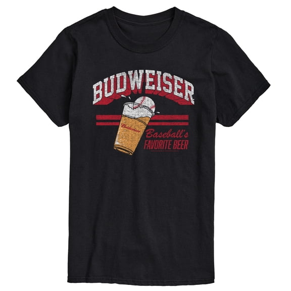 Budweiser - Cup Baseball - Men's Short Sleeve Graphic T-Shirt
