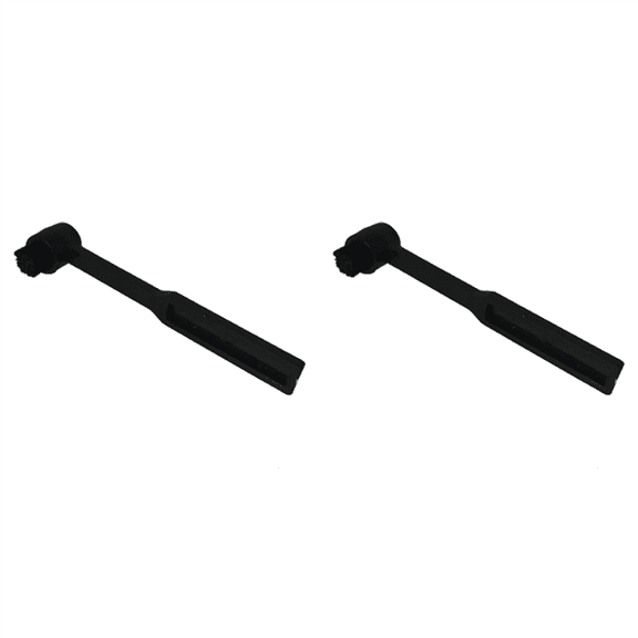 2X Turntable Stylus Brush for LP Vinyl Record Player Phonograph Anti-Static Needle Brush Phono Cleaner Tool Accessories