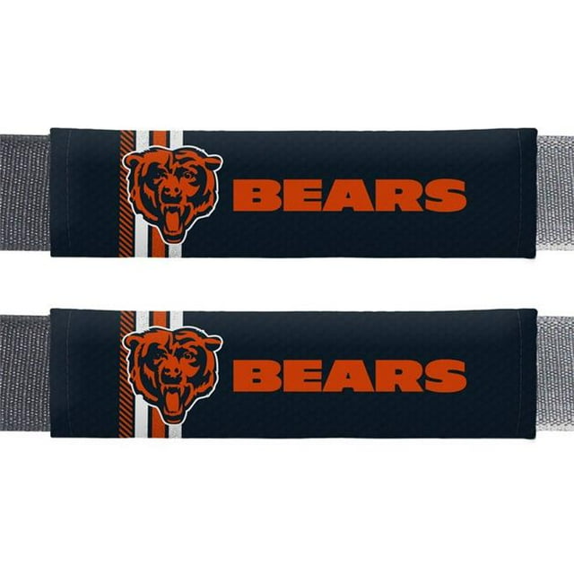 Fremont Die 2324571301 Chicago Bears Rally Design Seat Belt Pads