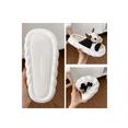 thumbnail image 2 of Pantuflas Casa Lindas Y Suaves De Vaca Blanco vaca 36-37(Fit 35-36), 2 of 3
