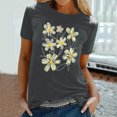 thumbnail image 2 of Womens Summer Tops Boho Lightweight Tshirts Women Loose fit Graphic Tees Plus Size, 2 of 5