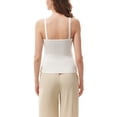 thumbnail image 5 of Maternity Tank Top Women's Sleeveless Nursing T-Shirts with Bra Pad Round Neck Pregnancy Breastfeeding Cami Basic Summer Vests White 3XL, 5 of 9