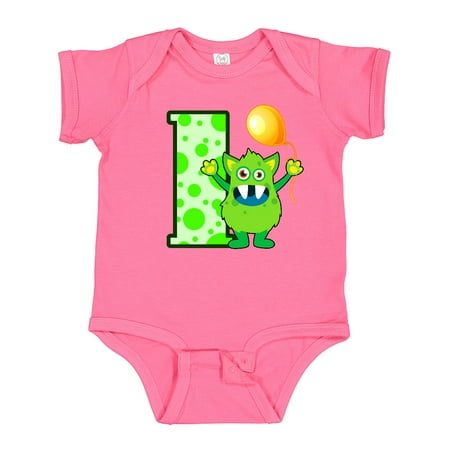 

Inktastic 1st Birthday Monster Boys or Girls Baby Bodysuit