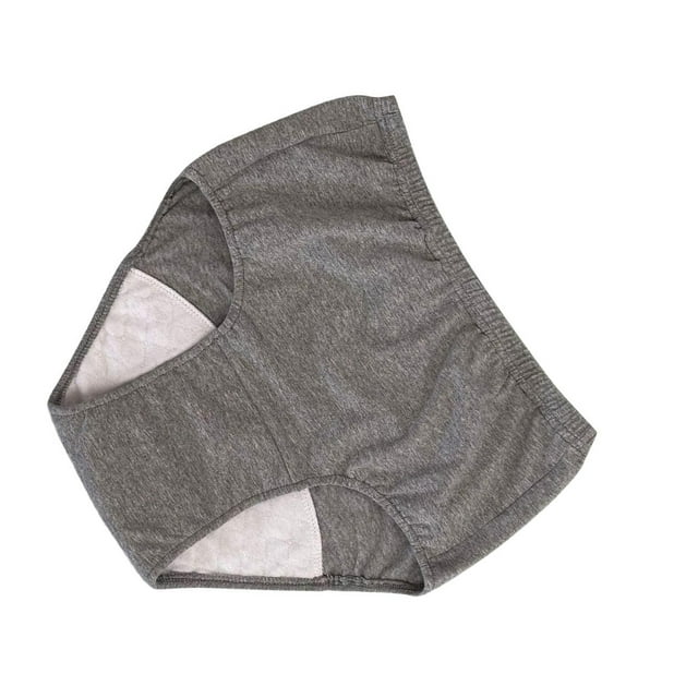 Baohd Elderly Incontinence Diaper Washable Soft Nappy for Adults Elderly Seniors Light Gray 3L