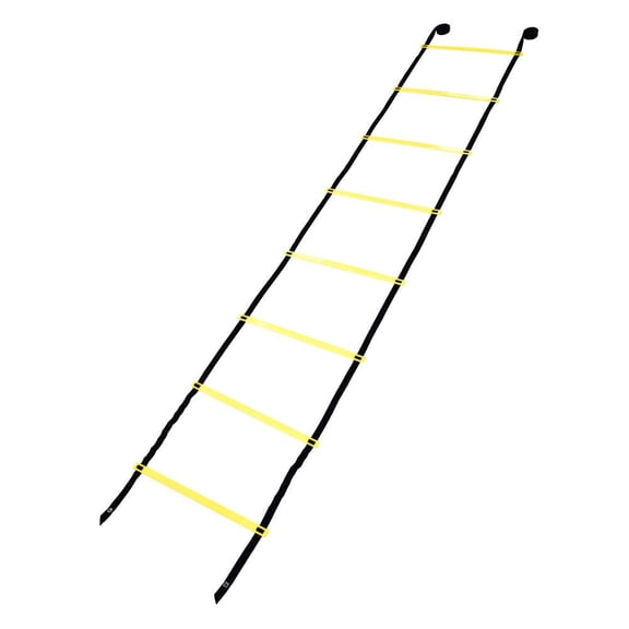 YLSHRF Agility Ladder, Fitness Ladder, 4M Soccer Ball Football Flexibility Speed Training Fitness Jumping Ladder