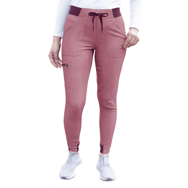 Adar Pro Heather Sarraus pour Femmes - Pantalon de Sarrau Jogger de Yoga Ultime
