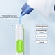 thumbnail image 4 of Bathroom Toilet Brush Plunger Wall Mounted Brush Flexible Brush Clean To Corner And With Cover Cleaner Brush Set, 4 of 7