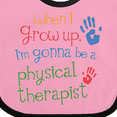 thumbnail image 4 of Inktastic Physical Therapist Future Boys or Girls Baby Bib, 4 of 4