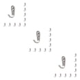 thumbnail image 3 of Toystoory Colgador de ropa de 10 piezas, resistente al agua, sin perforaciones, resistente al desgarro, soporte de gancho para el hogar, grande, Type1 NO1, 3 of 6