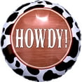 thumbnail image 4 of Western Theme Cowboy Birthday Party Supplies Wild West Balloon Bouquet 14 pc Decorations, 4 of 9