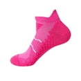 thumbnail image 4 of Riecok Womens Running Socks Lightweight Cushioned Non Slip Grip Crew Ankle Socks Short Low Cut Stretched Soft Comfortable Socks for Everyday Wear, 4 of 4