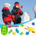 thumbnail image 1 of 10 UNIDS Snow Snowball Maker Clip Maker Animal Shaped Castle Snow Sand Mold Tool Winter Snow Toys Kit Wmkox8yii shdjk6572, 1 of 1