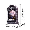 thumbnail image 3 of Halloween Spooky Light Decor, Halloween Decoration Tombstone Lamp Trick Small Gift Ghost House Decoration LED Night Light Halloween Light Decorations, 3 of 6