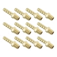 thumbnail image 1 of Conectores de manguera de latón 12 piezas 1/4" Barbx1/8" NPT macho, 1 of 6