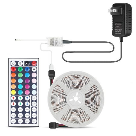 

BIOSA SMD 3528 LED Strip Light Remote Control RGB Flexible Tape Ribbon Lamp (5m)