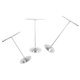 thumbnail image 1 of Hytrove 3Ud Soporte Colgante Para Aretes Con Estructura Firme En Acabado Plateado Moderno, 1 of 8