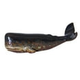thumbnail image 1 of Escultura de ballena de cerámica, estatua de animal, accesorios de decoración del hogar, adorno de mesa multiusos para el hogar, la oficina, la sala, 1 of 7