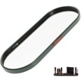 thumbnail image 2 of Shisuyan Dressing Table Tray Green Aluminum Glass 1Set 11.8x4.7x0.8in, 2 of 8