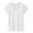 White, variant on Ladies' 4.7 oz Sofspun® Jersey Junior V-Neck T-Shirt WHITE XL