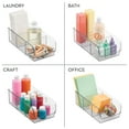 thumbnail image 7 of iDesign Stackable 3-Section Divided Storage Bin for Pantry, Fridge, or Cabinet - Storage for Boxed Foods and Snacks - Made in USA, 7 of 7