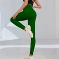 thumbnail image 6 of JJHGVB Yoga Pants Women Butt Lifting Leggings for Women Workout Leggings for Women Athletic Pants for Women Track Pants Women Dressy Pants Pull On Trousers for Women Green S, 6 of 8