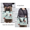 thumbnail image 6 of FORMRS 16" Laptop Bag Carrying Sleeve Case with Handle Travel Shoulder Briefcase, Ice Play, 6 of 8