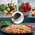 thumbnail image 3 of Strainer With Handle,Stainless Steel Crescent Pot Strainer Colander Spaghetti Pasta Fry Drainer,Food Strainers Great For Noodles, Fruit, Veggies And More,Sizes up to 9Inches 1Pcs, 3 of 6