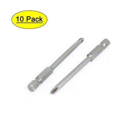 

Unique Bargains 75mm Long PH1 Magnetic 4.0mm Head Screwdriver Bits 10pcs