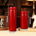 thumbnail image 4 of CozeLy Small Thermos for Hot Drinks Mini Insulated Water Bottle Leak Proof Stainless Steel Travel Coffee Cup Pocket Flask for Gym Office Home Adults, 4 of 9