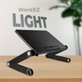 thumbnail image 5 of Lightweight Adjustable Laptop Stand – WorkEZ Light Portable Aluminum Lap Desk for Bed, Couch & Desk, Ergonomic Laptop Riser with Adjustable Height & Tilt for Comfortable Computing, 5 of 6