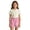 Pink2, variant on Girls Cute Printed Sweat Shorts, Elastic High Waist Curved Split Hem Loose Fit Summer Casual Bottoms, Breathable Kids Play Shorts for Daily Wear(White1,9-10 Years)