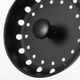 thumbnail image 6 of WHAMVOX  2 Pcs Metal Sink Drain Plug Stopper for Kitchen Strainers Black, 6 of 8