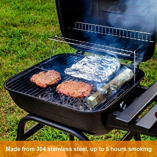 Générateur de fumée froide en acier inoxydable, taille L, fumoir pour  barbecue, fumoir alimentaire et à viande, accessoires haut de gamme pour