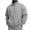 DM41_Light Gray, variant on Mens Zip Up Sweatshirt Mock Neck Jacket Lightweight Soft Jacket No Hood Fall Winter Casual Wear Outdoor Office Business Khaki S