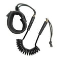 thumbnail image 2 of Baoblaze Surfboard Leash Surf Board Leash Wrist Strap Coiled Board Leash Black, 2 of 8