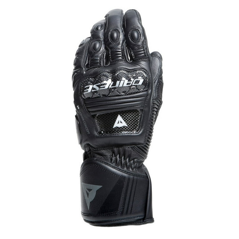 Dainese 201815959-79G-XXL Druid 4 Leather Gloves, Black