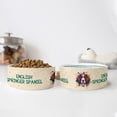 thumbnail image 3 of English Springer Spaniel Portrait Watercolor Vintage Retro Styles Ceramic Pet Bowl for Dog Cat Springers Dog Lover Gifts 2 Sizes Feeding Bowl - 00001, 3 of 5